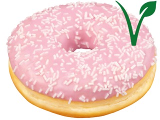 Donut Pink Velvet Vegan